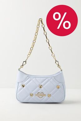 Love Moschino: Голубая сумка 