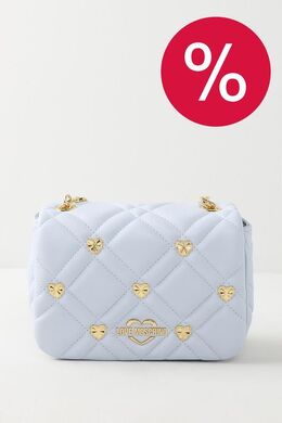 Love Moschino: Голубая сумка 