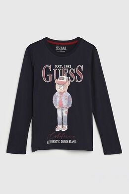Guess: Футболка с длинным рукавом 