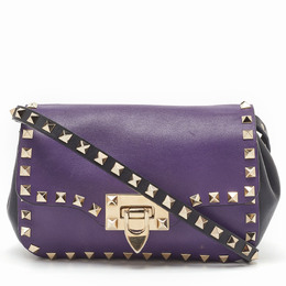 Valentino: Тёмная сумка  Rockstud