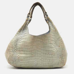 Bottega Veneta: Бежевая сумка 