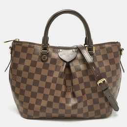 Louis Vuitton: Коричневая сумка 