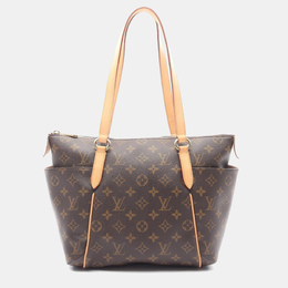 Louis Vuitton: Коричневая сумка-шоппер 