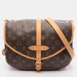 Louis Vuitton: Коричневая сумка через плечо 