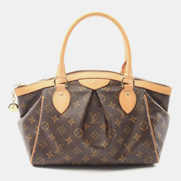 Louis Vuitton: Коричневая сумка-шоппер 