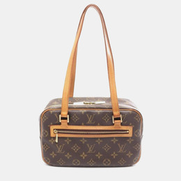 Louis Vuitton: Коричневая сумка 