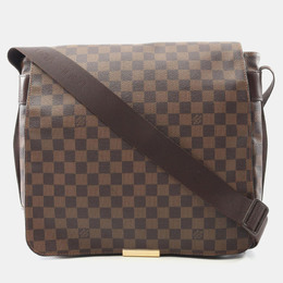 Louis Vuitton: Коричневая сумка через плечо 
