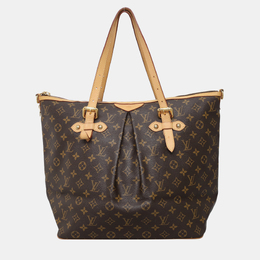 Louis Vuitton: Коричневая сумка 