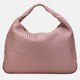 Bottega Veneta: Розовая сумка  Intrecciato