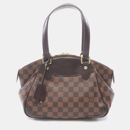 Louis Vuitton: Коричневая сумка 