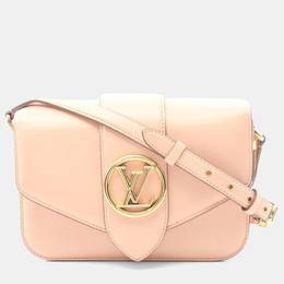 Louis Vuitton: Розовая сумка через плечо  Pont Neuf