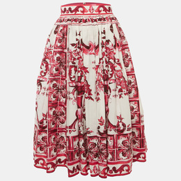 Dolce & Gabbana: Розовая юбка  Majolica