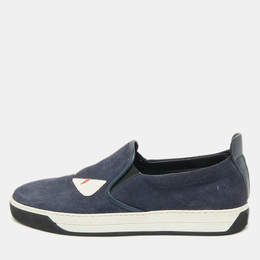 Fendi: Синие мокасины  Blue