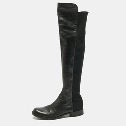Stuart Weitzman: Чёрные сапоги  Lowland
