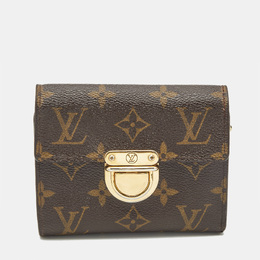 Louis Vuitton: Коричневый кошелёк 