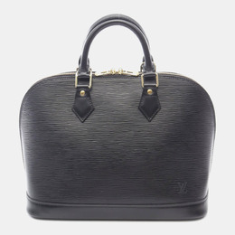 Louis Vuitton: Чёрная сумка  Épi