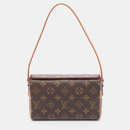 Louis Vuitton: Коричневая сумка 