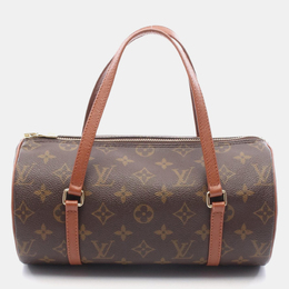 Louis Vuitton: Коричневая сумка  Papillon