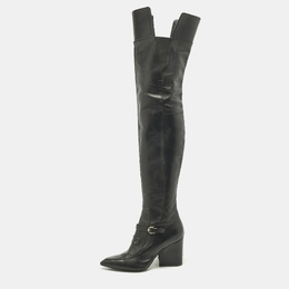 Salvatore Ferragamo: Чёрные сапоги 