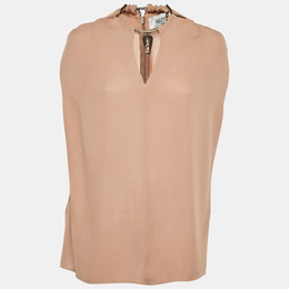 Valentino: Розовый топ 