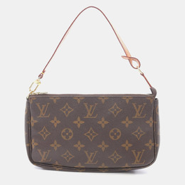 Louis Vuitton: Коричневая сумка  Pochette Accessoires