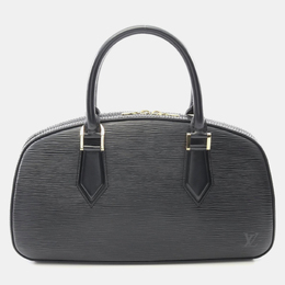 Louis Vuitton: Чёрная сумка  Épi