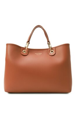 Emporio Armani: Коричневая сумка 