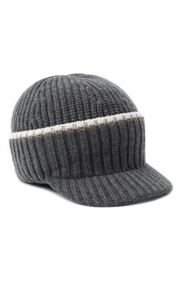 Brunello Cucinelli: Серая кепка 