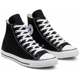Converse: Чёрные кеды  Chuck Taylor All Star
