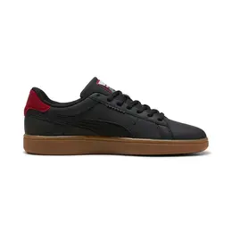 PUMA: Чёрные кеды  Smash