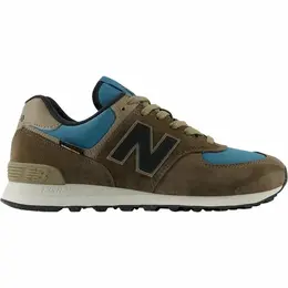 New Balance: Коричневые кроссовки  574