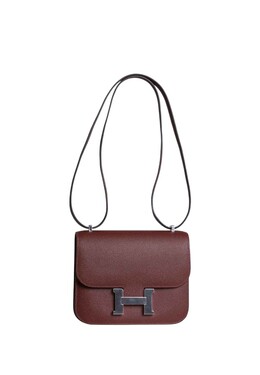 HERMES: Бордовая сумка 