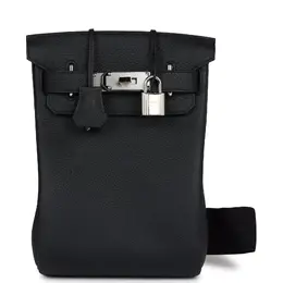 HERMES: Чёрная сумка 