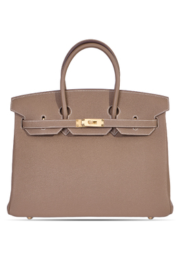 HERMES: Серая сумка 