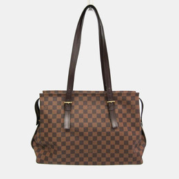 Louis Vuitton: Коричневая сумка 
