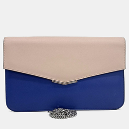 Fendi: Голубой клатч  Blue