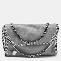 Stella McCartney: Тёмная сумка через плечо  Falabella