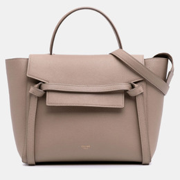 Celine: Коричневая поясная сумка 