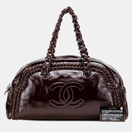 Chanel: Коричневая сумка 