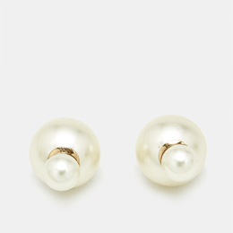 Dior: Серьги 