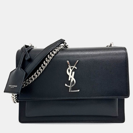 Saint Laurent Paris: Чёрная сумка  Sunset