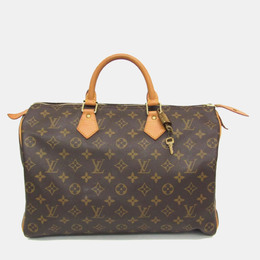 Louis Vuitton: Коричневая сумка  Speedy