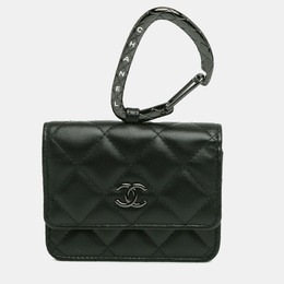 Chanel: Чёрный картхолдер 