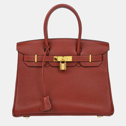 Hermes: Красная сумка  Birkin 30