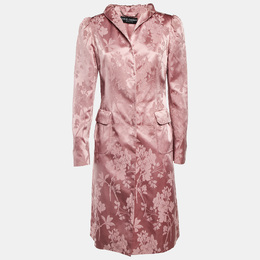 Dolce & Gabbana: Розовое пальто 