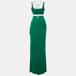 Elisabetta Franchi: Зелёный топ 