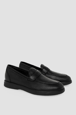 Kiton: Чёрные лоферы 
