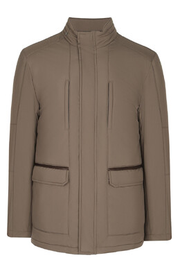 Corneliani: Коричневая куртка 