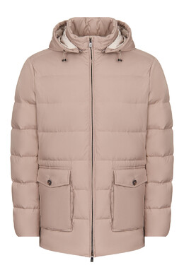 Corneliani: Бежевая куртка 