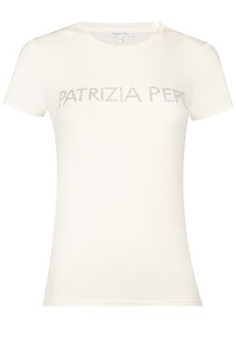 Patrizia Pepe: Белая футболка 